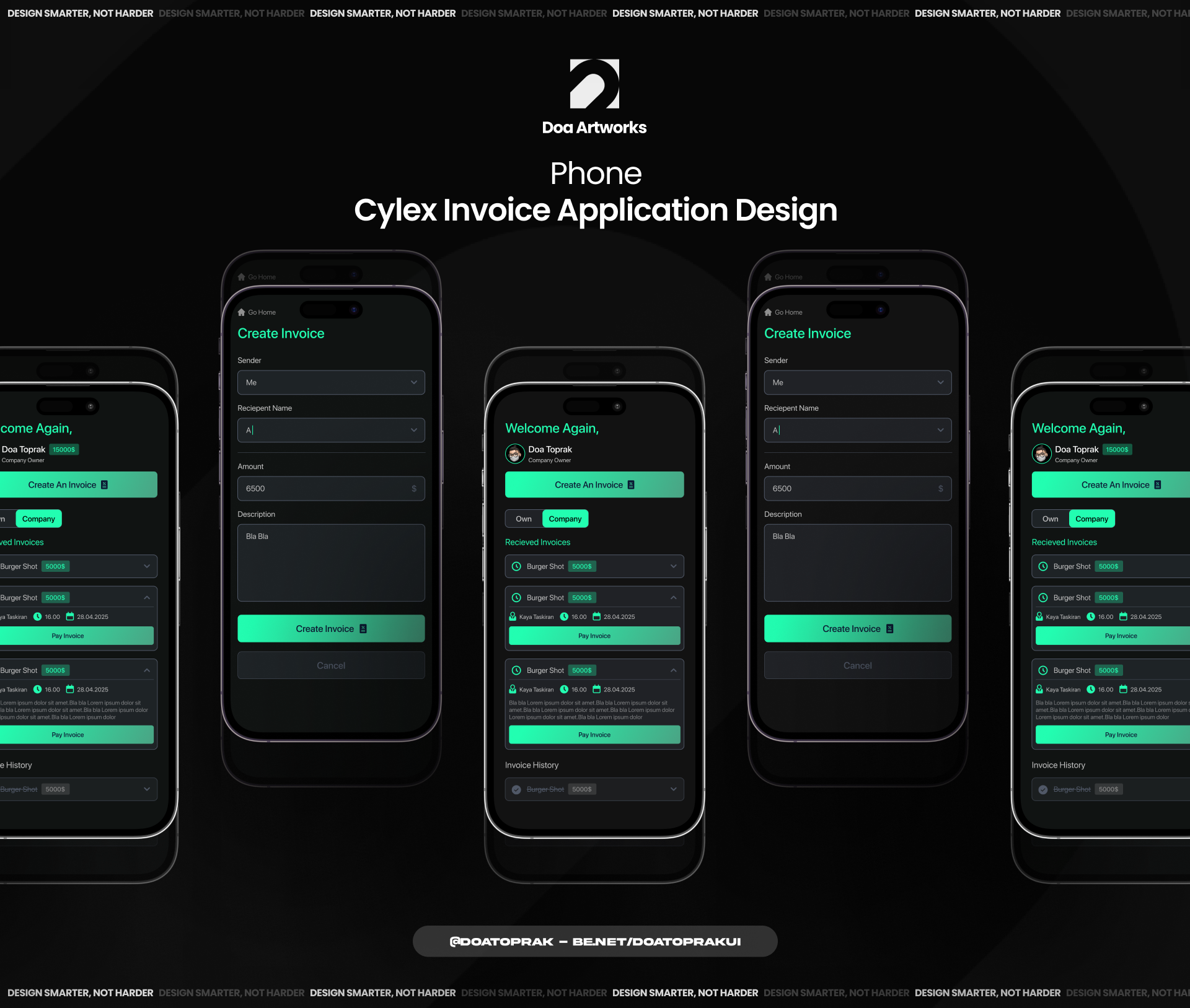 Example of Mobile App Design