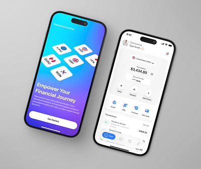 Fintech Mobile App app design design finance finance app fintech fintech app fintech design interface ios mobile app mobile app design mobileapp money management product design send money transaction ui ui design uiux ux