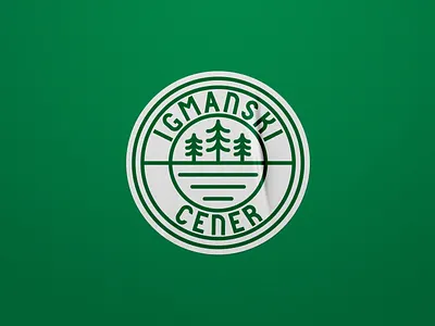 Igmanski Cener Visual Identity 10k bosnia branding forest green igman logo logotype minimal minimal design minimal logo outdoor outdoor design race race identity run running sport trail running logo visual identity