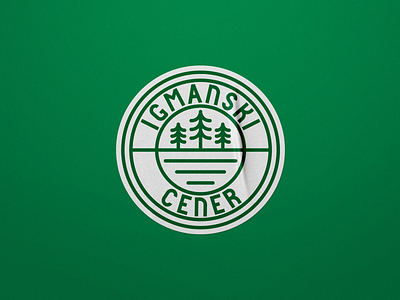 Igmanski Cener Visual Identity 10k bosnia branding forest green igman logo logotype minimal minimal design minimal logo outdoor outdoor design race race identity run running sport trail running logo visual identity