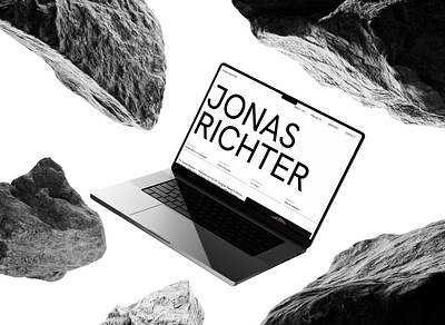 Jonas Richter Portfolio Website creative direction developer portfolio website modern web design personal branding portfolio portfolio website ui ux design webflow website website design