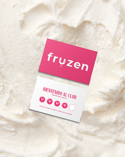 FRUZEN BRANDING branding graphic design logo