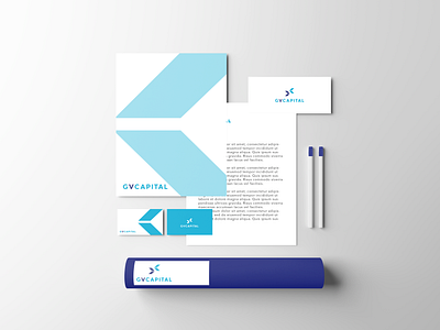 GV CAPITAL branding graphic design logo