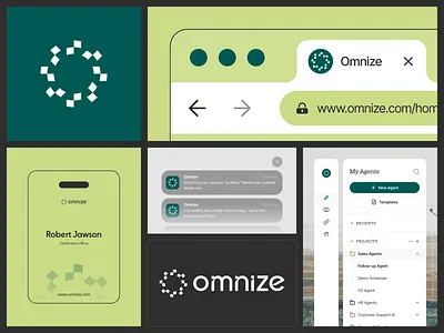 Omnize - Branding & Logo Design animation brand brand design brand identity branding clean design graphic design jitter logo logo design minimalist logo modern modern logo motion graphics ui uidesign ux uxdesign uxerflow