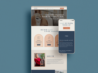 BG Closet Concierge Website closet clothing website concierge consultant website copywriting faq fashion website female founder landing page luxury brand luxury website minamalist seo service website stylist website ui ux wardrobe