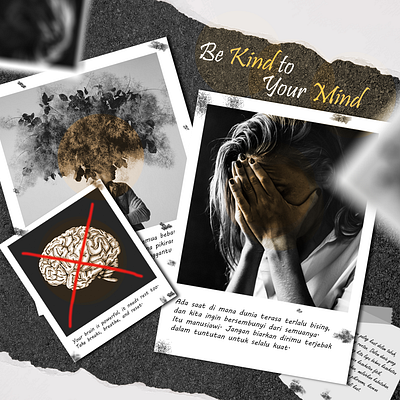 Mental Health - Grunge Poster Style