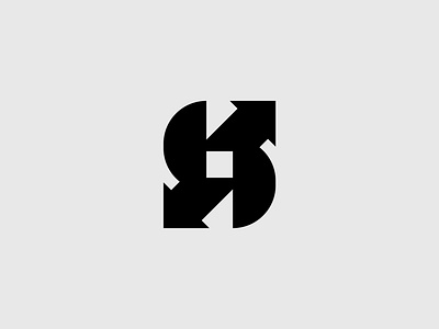 letter S growth logo design - Editable & Unused arrow logo brand identity branding creative logo design digital ecommerce geometric logo industrial letter s growth logo letter s logo logo logo design logo designer logodesign minimal logo modern logo s logo startup logo symbol