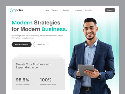 Business consultant website ui design best web ui business analyst website business consultant website business website design consultant website ui figma ui figma ui designer landing page design landing page ui ui ui designer uiux designer ux website uiux