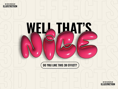 Text Effects branding graphic design ui