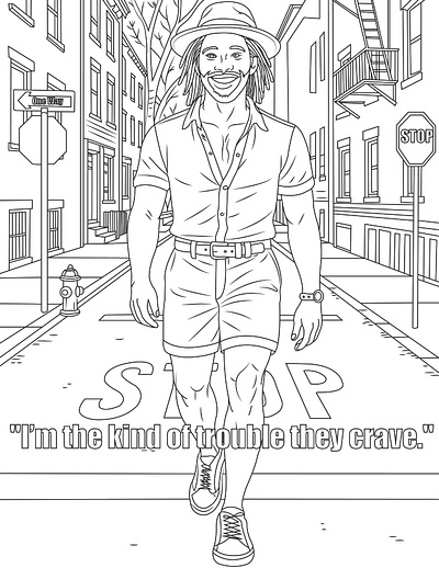 8 branding coloring book page coloring page design graphic design illustration line art vector