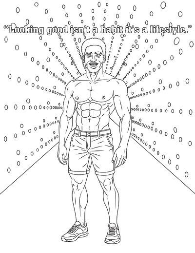 9 branding coloring book page coloring page design graphic design illustration line art vector