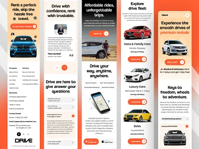 Car rental website — landing page — web design car luxury website car rent website creative designer dribbble ecommerce design jabel landing page landing page ui luxury website ui design ui ux design ui ux designer web design web ui design website mockup website ui website ui ux