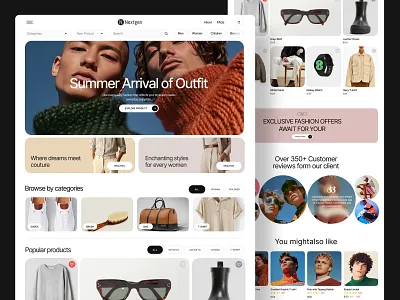 Fashion Ecommerce Website app design clothing website e commerc e commerce ecommerce fashion ui ux ecommerce fashion website fashion fashion brand ecommerce ui fashion ecommerce website fashion ecommerce website design fashion shop landing page fashion web fashion website landing page modern clothing website design online fashion store design uiux web design website