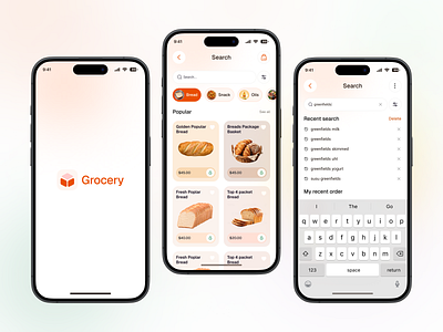 Smart - Grocery Mobile App UI/UX appdesign cleandesign dailyui designinspiration figmadesign groceryapp ios microinteraction minimalui mobileappdesign mobileui moderndesign productdesign searchpage searchui uitrends uiux userinterface uxdesign