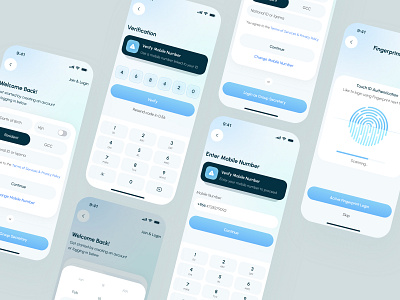Login Verification - Insurance services app email verification forgot password insurance services log in login login verification mobile app mobile ui onboarding password register sign in sign up splash screen ui design verification verify