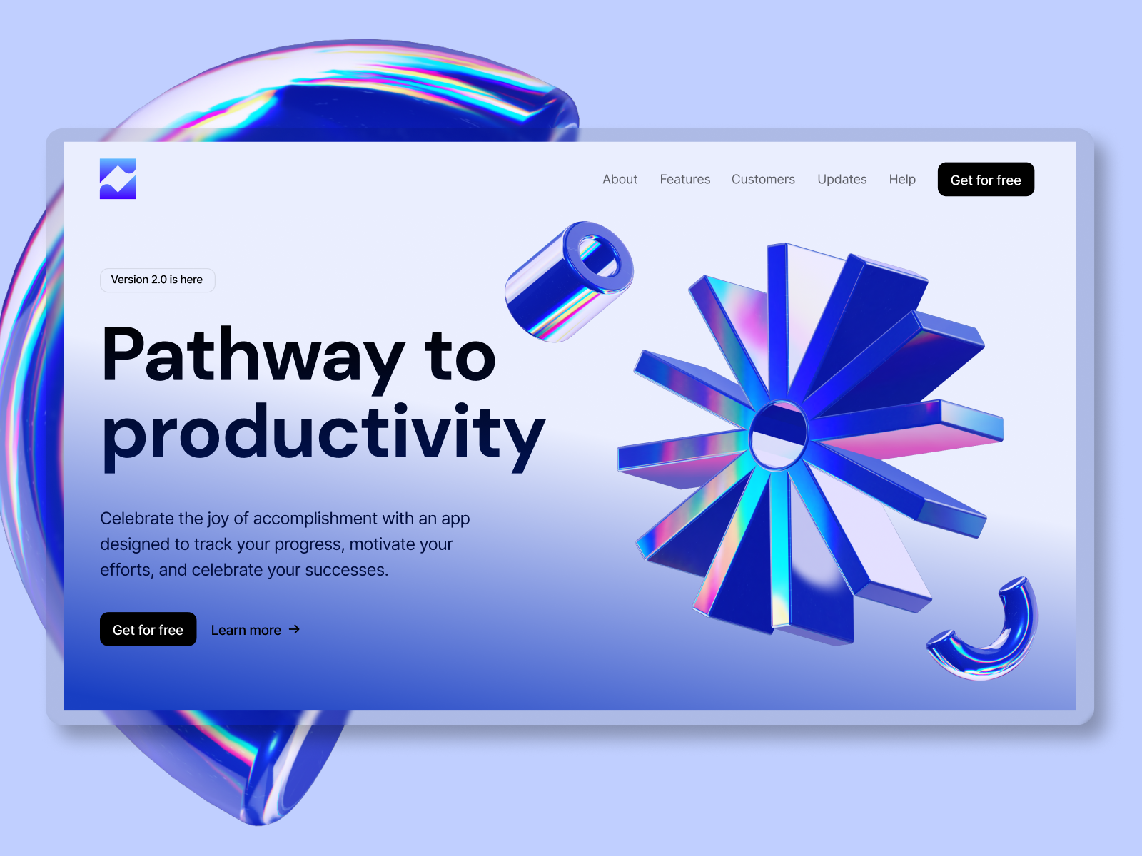 Web App Landing Page UI – SaaS B2B Productivity Tool Design 3d b2b best web design landing page modern landing page modern ui product design productivity professional website saas startups saas web design ui ui ux design ux web design web design inspiration web interface design web ui webdesign website