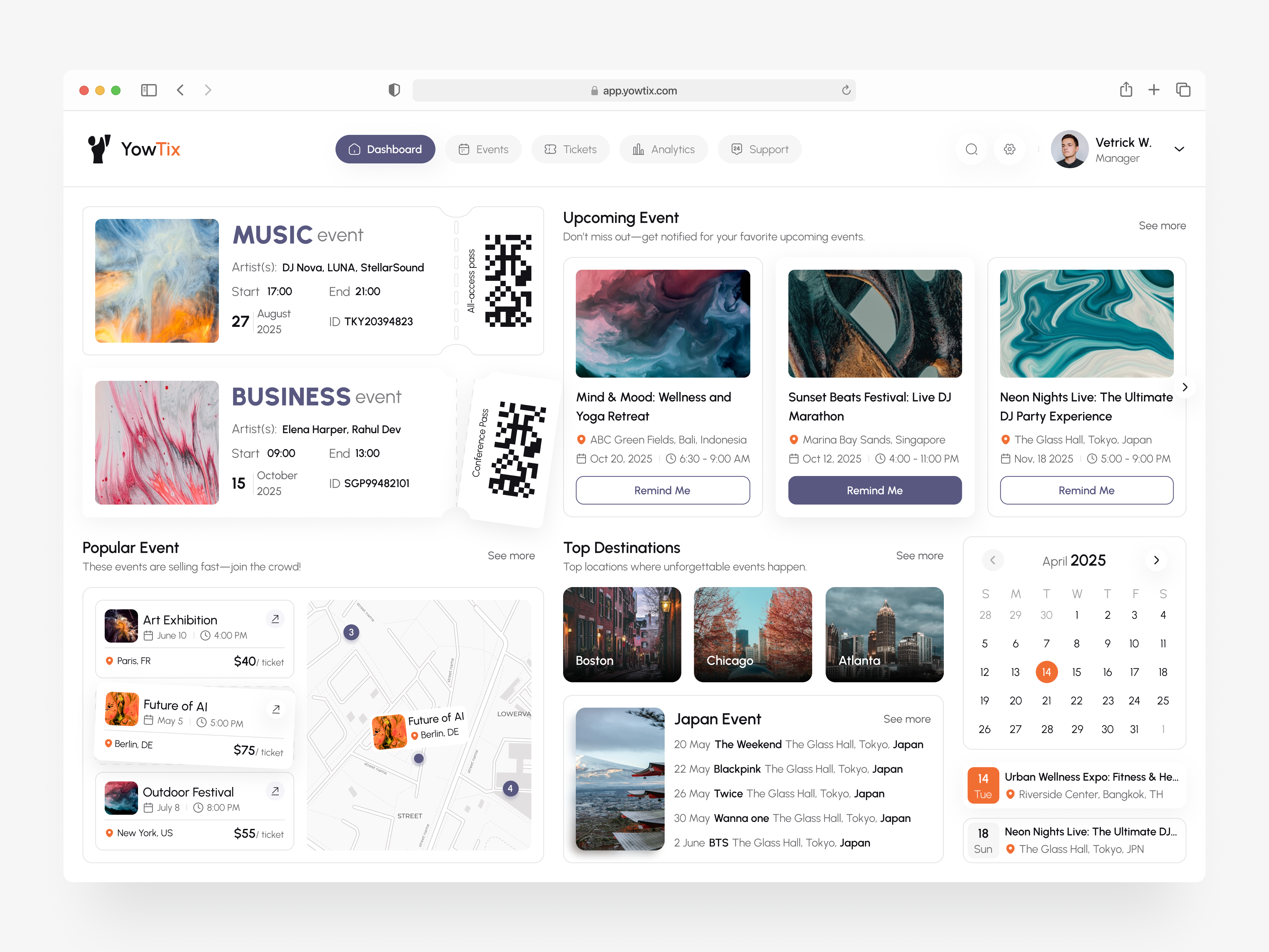 Example of Dashboard Design – 1 Custom Screen