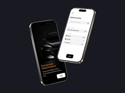 Rentify — Phone onboarding & instant KYC appdesign car minimaldesign mobileapp productdesign rentalapp uidesign uxdesign