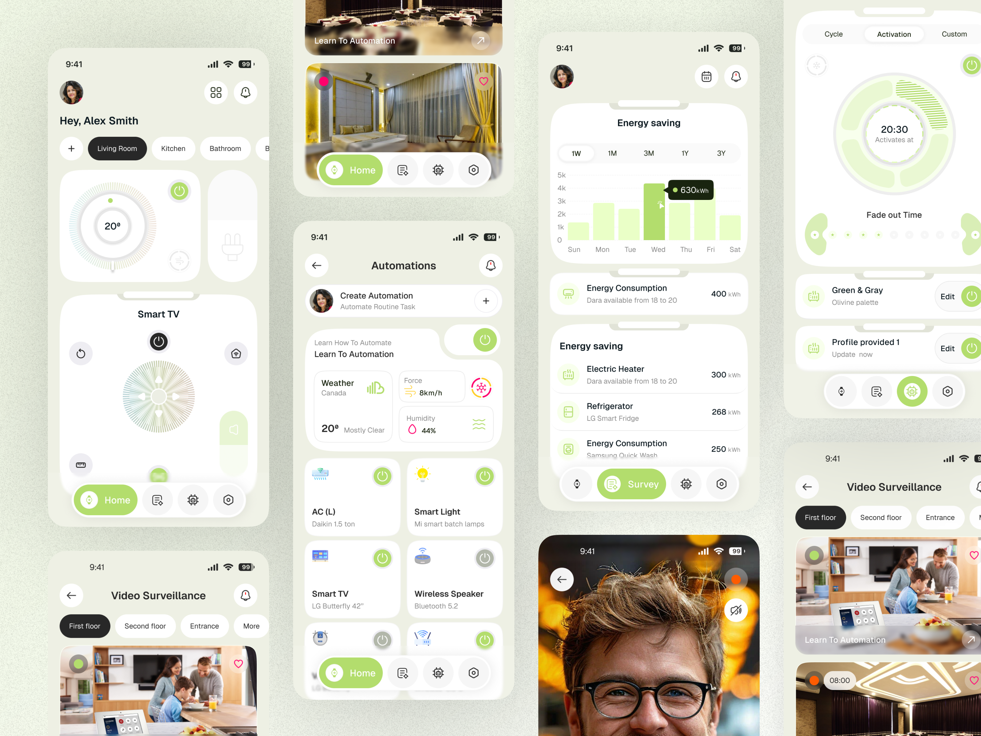 Smart Home Management Mobile App ai assistant app design automate your space dashboard design digital home control effortless living future of living home automation menu bar mobile app design mobile application mobile ui design next gen living notification product design smart control anywhere smart home management smart living tech at home ui ux