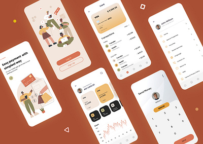Finance App Design ai app application clean design finance header illustration minimal mobile modern money ui uiux unique ux web