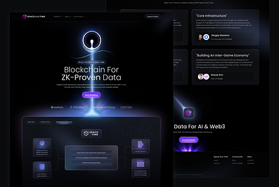 Trusted Data Layer for AI & Web3 ai ai data ai data analytics ai data security ai landing page blockchain data blockchain landing page data landing page data platform defi landing page next gen ui nextgen ui tech design trustless data web3 web3 design web3 landing page