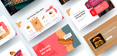 Food Festival Event Pitch Deck branding canva design event pitch deck food beverages food festival google slides graphic design infographics microsoft powerpoint power powerpoint design powerpoint presentation ppt slides presentation design professional designer sales presentation