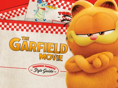 The Garfield movie CP guide cp guide garfield illustration illustrator the creative pain the movie vector