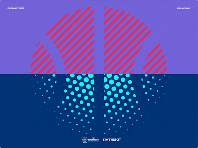 EuroBasket 2025, Mobile App concept. basketball countdown euroleague fiba games mobile app schedule sports ui