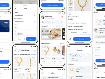 Jewellery App app design app exploration branding dailyux design figma inspiration jewellery jewellery app popular trends trends 2025 ui ui8 product uiux ux web design