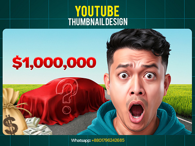 YOUTUBE THUMBNAIL DESIGN art banner content creation designer graphic design graphic designer illustration poster design social media poster thumbnail thumbnail design thumbnails thumbnails design youtube youtube banner youtube thumbnail youtube thumbnail design youtube thumbnails