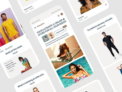 AI-Powered E-commerce Responsive Website aipowereddesign aiuxdesign app design branding e commerce mobile app e commerce mobile app design ecommercewebsite fashiontechui figmadesign mobile app mobile app design mobile design mobile ui mobileapp mobilewebdesign personalizedux responsivewebdesign social media poster design virtualtryon web design