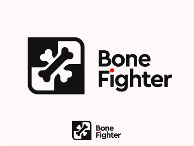 Bone Fighter bone brand brand design brand identity branding branding design design dogfood graphic design illustration logo logodesigner nutrition puppy ui