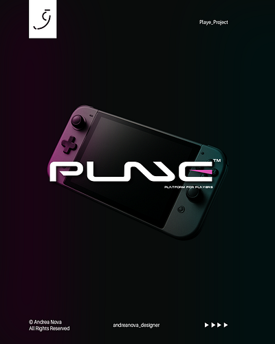 Playe - Concept Logo Project app branding design graphic design illustration logo typography ui ux vector