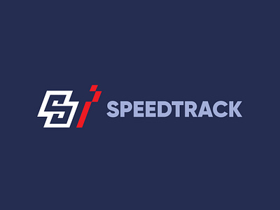 Speedtrack - Custom carting track logo design graphic design logo logos vector
