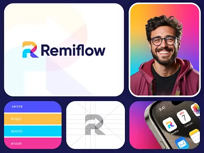 Remiflow Brand Identity branding