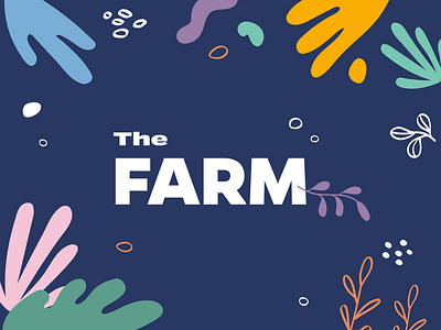 The Farm - healthy and organic food branding branding design branding identity corporate identity design digital illustration graphic design identity illustration organic food