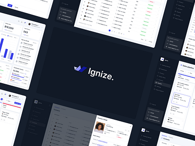 Sales CRM crm dashboard product saas sale table ui ux