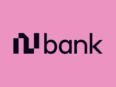 NU Bank - Digital Bank animation brand identity branding digital bank logo logo animation logo design