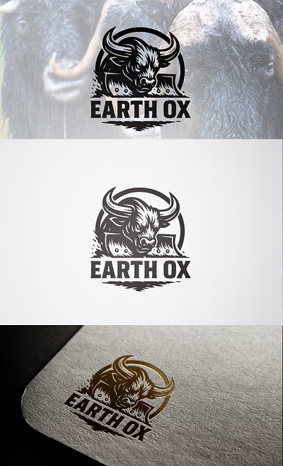 ox logo branding bull logo logo logo design minimalist minimalist logo modern modern logo ox logo