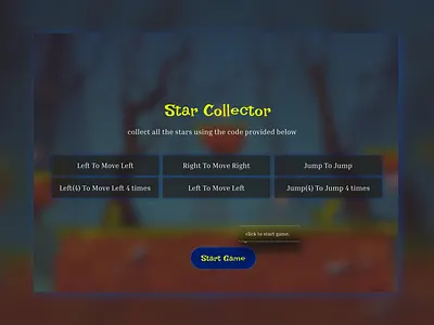 Coding Game ui