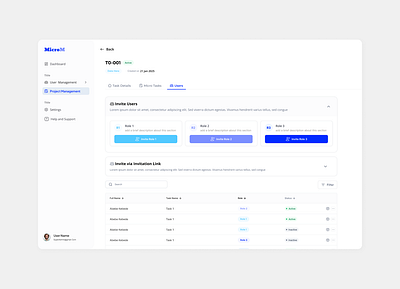 Project Management System
