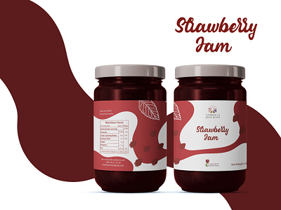 FarmVille Jam Label branding colors design graphic design jam logo packaging playful typography