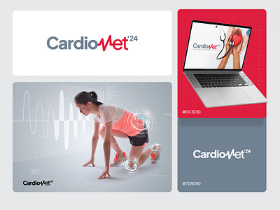 CardioMet 2024 Creative Logo branding graphic design logo