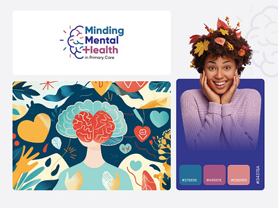 Minding Mental Health Logo Design graphic design logo logo design