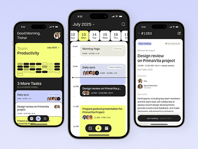 Task Management Mobile App app interfaces application ui mobile app design mobile app ui mobile ui mobile ux modern app ui project management task manager ui design ui ux design