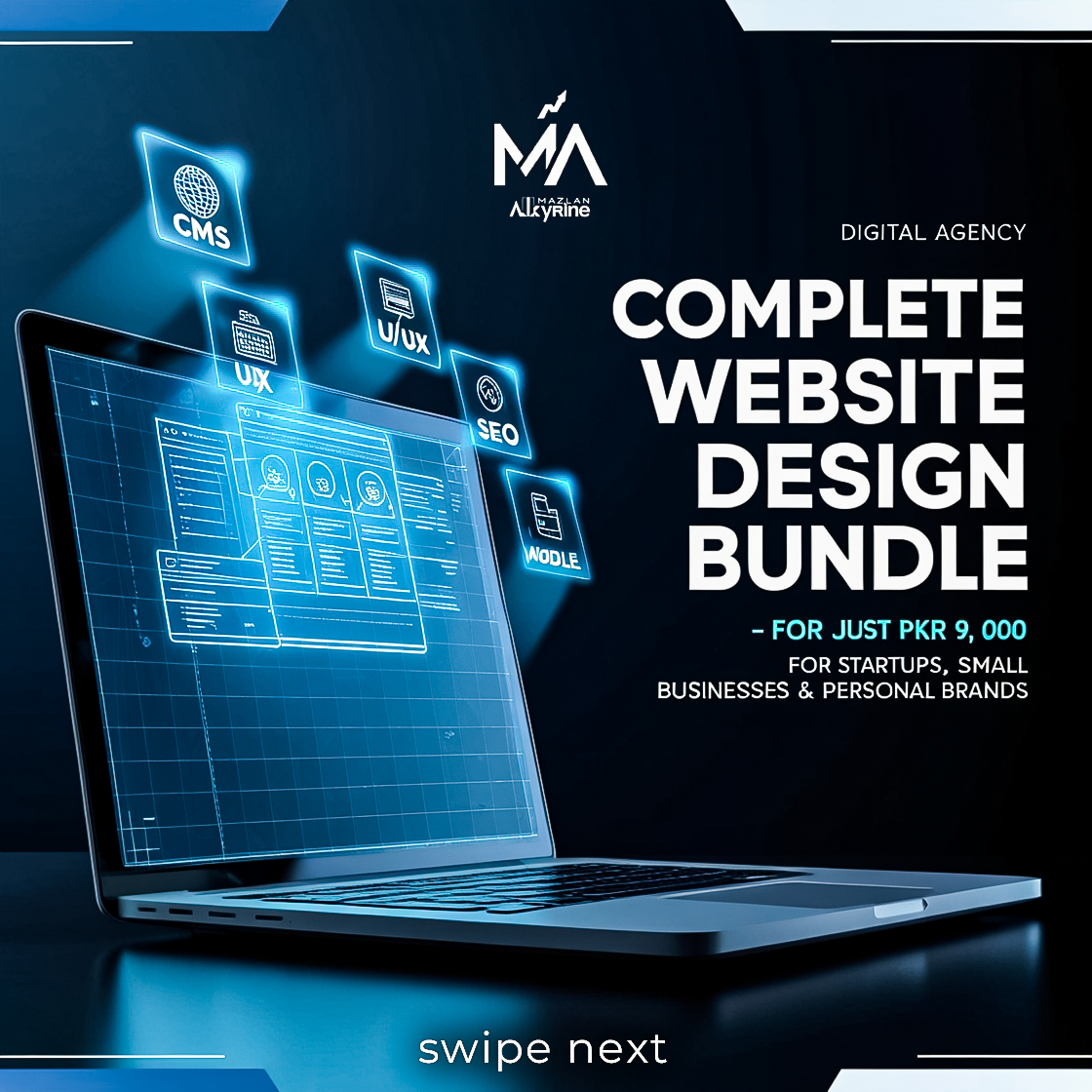 WEB DESIGN BUNDLE | MAZLAN ALKYRINE DESIGNS 🔥 3d carousel graphic design high quality design pdf printables social media design ui web design web development