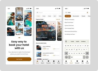 Hotel Booking App applications booking app concept figma e commerce figma hotel booking hotel booking app online booking app uiux