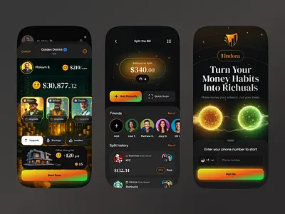 Gamified Finance App UI app app design design finance finance app fintech fintech app fintech design ios mobile mobile app money payment ui ux