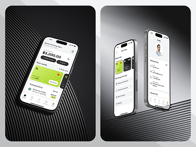 Banking Wallet Mobile App app app design app interface brand design branding design mobile app ui ui design ui ux ux ux design