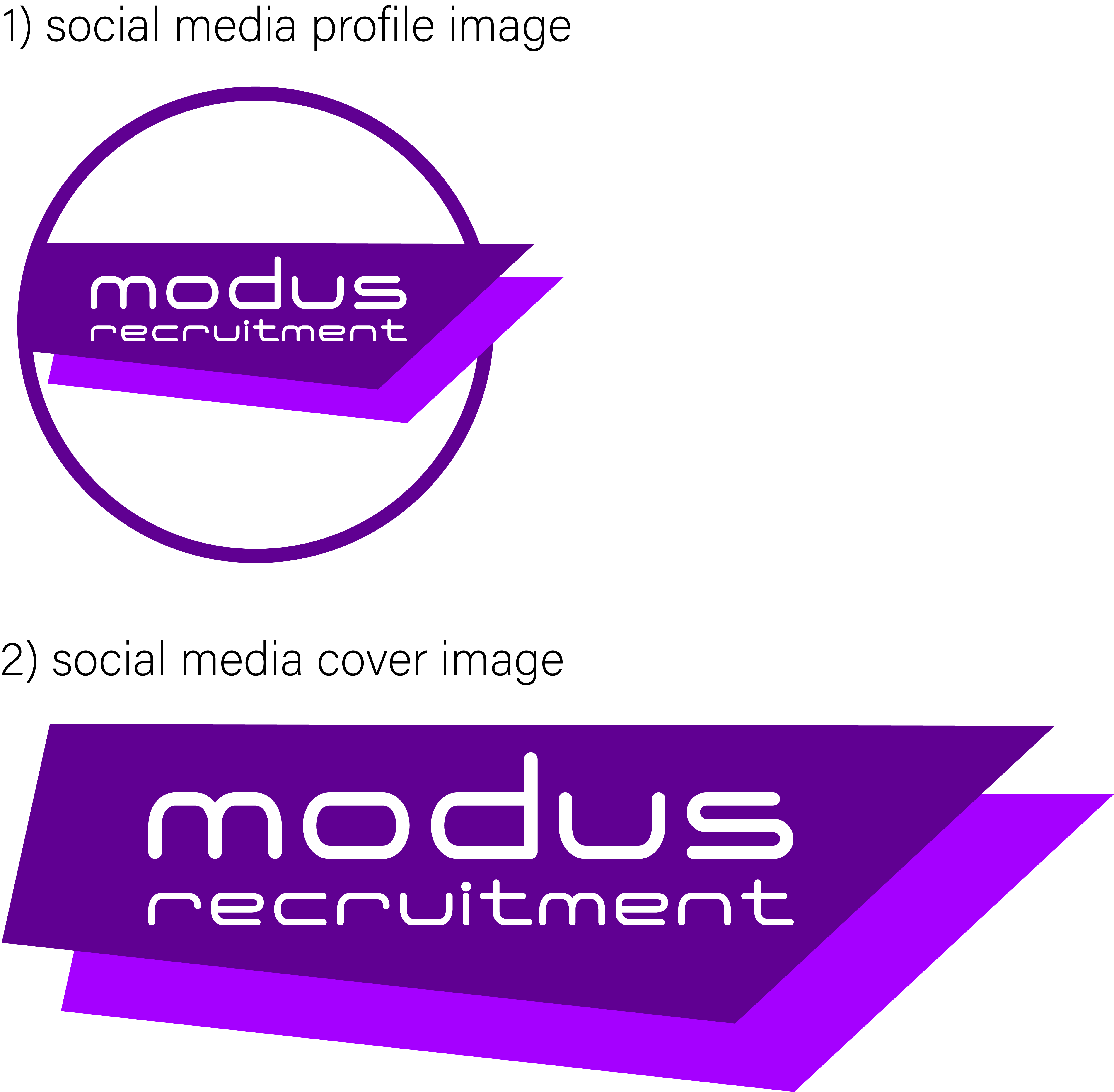 Recruitment agency social media images